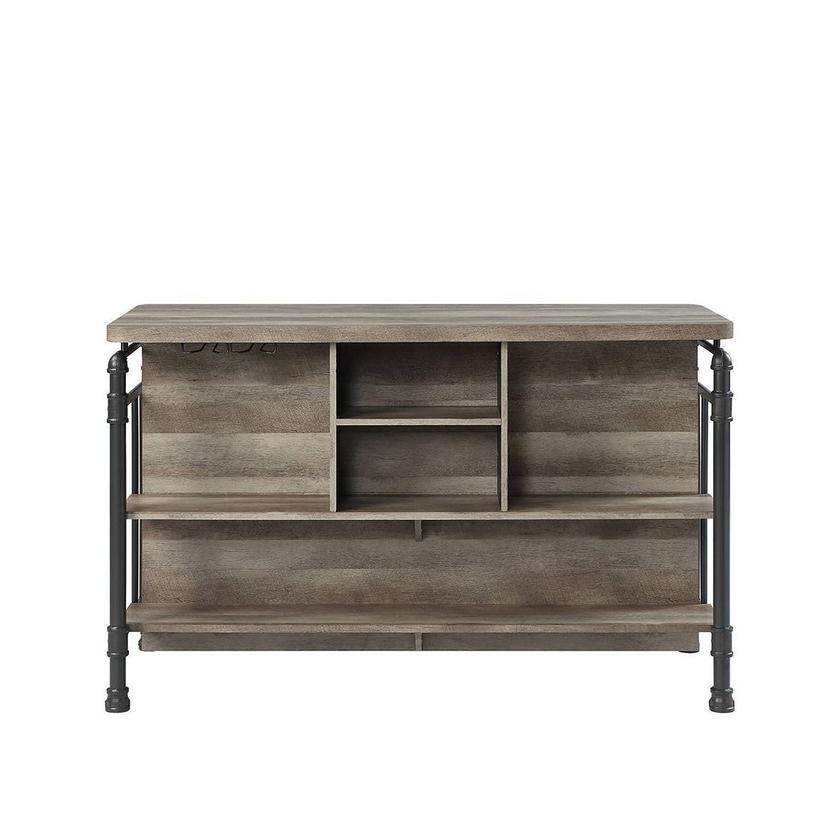 Acme Furniture Edina Console Table Antique Oak/Sandy Gray Finish