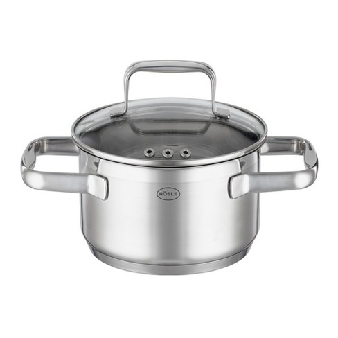 Oster Sangerfield 5 Quart Stainless Steel Pasta Pot With Strainer Lid And  Steamer Basket : Target