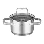 Rosle Charm Series High Casserole Pot with Tempered Glass Lid (6 in.)