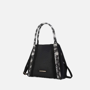 MKF Collection Kenna Snake embossed Vegan Leather Women’s Tote Handbag by Mia K - 1 of 4