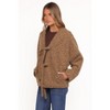 Kimmy Bow Oversized Cardigan - Moss L - 2 of 4