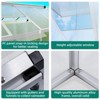 Greenhouse for Outdoors,Large Aluminum Greenhouses with Roof Vent and Quick Setup Structure,Greenhouse Heavy Duty with PC Panels, Walk-in Green Houses - 3 of 4