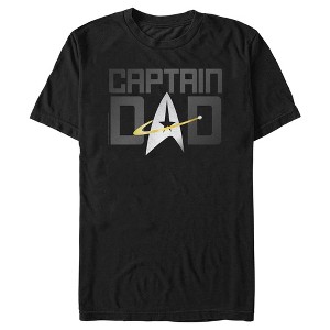 Men's Star Trek: The Next Generation Captain Dad T-Shirt - 1 of 4