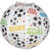 Juvale 6-Pack Hanging Paper Soccer Lanterns for Kids Sport Party Decorations, 11 inches - 3 of 4