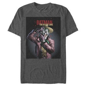 Men's Batman Joker Camera Poster T-Shirt - 1 of 4