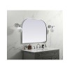 Elegant Lighting Metal Frame Arch Mirror 42x30 Inch in Silver - 3 of 4