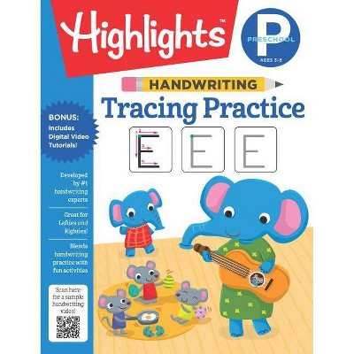 Handwriting: Tracing Practice - (Highlights Handwriting Practice Pads) (Paperback)