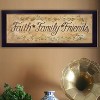 "Faith*Family*Friends" by Gail Eads, Ready to Hang Framed Print, Black Frame - 3 of 4
