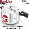 Hawkins Classic 8L Aluminum Pressure Cooker: 1-Year Warranty, Cool Touch Handle, Hand Wash, Stovetop, Silver - 2 of 4