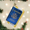 Old World Christmas Glass Blown Ornament for Christmas Tree, Passport - 4 of 4