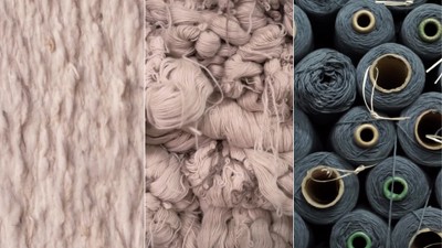 Caiya Modern Moroccan Cream & Gray Trellis Synthetic Rug