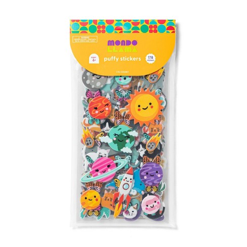 Paper Source Heart Face Puffy Stickers