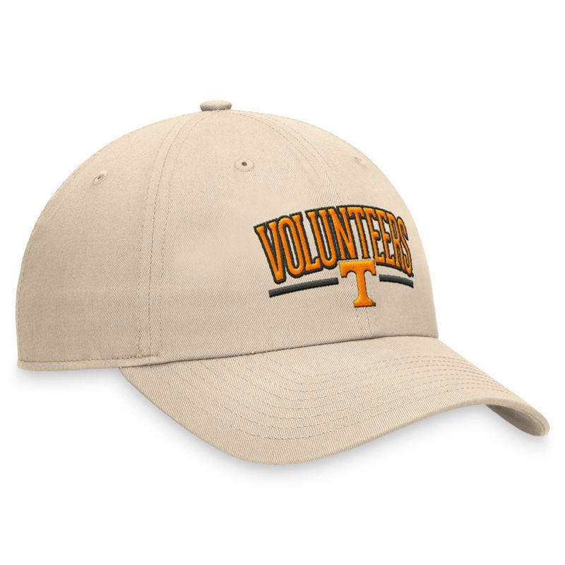 NCAA Tennessee Volunteers Unstructured Washed Cotton Twill Hat - Natural, 3 of 5