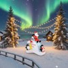 Gymax 6 Ft Holiday Inflatable Decor with LED Illumination for Indoor and Outdoor Use - 3 of 4