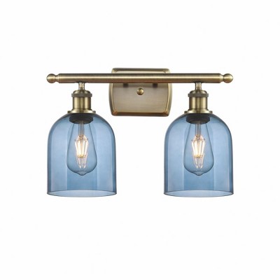Bella - 2 Light Bath Vanity In Industrial Style-10.5 Inches Tall and 15.5 Inches Wide