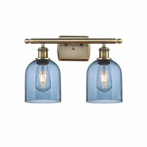 Bella - 2 Light Bath Vanity In Industrial Style-10.5 Inches Tall and 15.5 Inches Wide - 1 of 1
