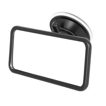 Unique Bargains Car Small Rear View Rearview Mirror Interior Mirror with Suction Cup - 4 Inch