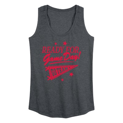 Women's - Instant Message - Ready For Game Day Graphic Racerback Tank