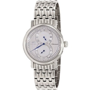 Adee Kaye Men's Mondo - G1 Silver Dial Watch - AK5665-MB-RSV - 1 of 1