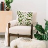 Mary Joak Aanu the Plant Lady Square Throw Pillow Green/Ivory - Deny Designs - image 2 of 4