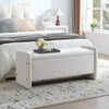 Pinmoco 44" Corduroy Storage Ottoman Bench, Upholstered Bench for Entryway Bedroom and Living Room with Storage - 3 of 4