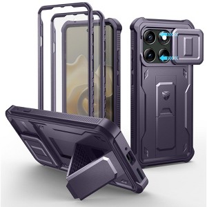 Dexnor for Motorola Moto Edge 2025 Case, Heavy Duty Protection Shockproof Phone Case - 1 of 3