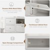 Farmhouse TV Stand for 75/80 Inch TVs - 4 of 4