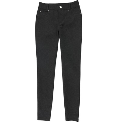 I.N.C International Concepts Womens Heathered Casual Trouser Pants, Grey, 2 Regular