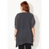 Catherines Women's Plus Size Embellished Duster - 3 of 4