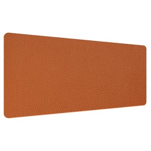 Unique Bargains PU Leather Dual Side Waterproof Mouse Pad Desk Protector 1 Pc - 1 of 4