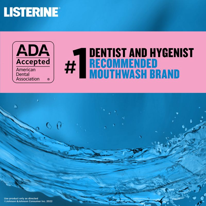 Listerine Smart Rinse Kids&#39; Fluoride Anticavity Mouthwash Bubble Gum - 16.9 fl oz, 4 of 9