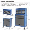 Rolling Tool Chest with Wheels 8 Drawers, Detachable Organizer Tool Chests, Mobile Lockable Tool Box for Workshop Mechanics Garage - 2 of 4