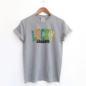 Simply Sage Market Women's Lucky Season St. Patrick's Day Short Sleeve Garment Dyed Tee - 1 of 3