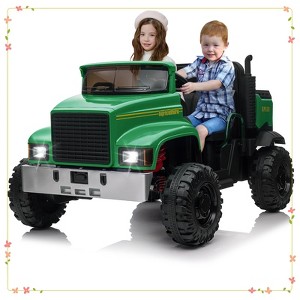 Ride On Truck for Kids 24V Ride On Car with Remote Control Electric UTV Vehicles with Dump Bed - 1 of 4