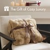 Gulches Faux Fur Throw - Dual Texture Design, Velvet Reverse & Easy Care Machine Washable - 2 of 4