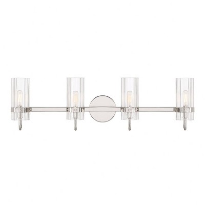 Eurofase Lighting Brook 4 - Light Vanity in  Polished Nickel