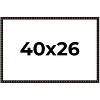PosterPalooza | 40x26 Bamboo Picture Frame, UV Acrylic, 4 Finishes - Brown, Black, Gold, and Natural - 2 of 4