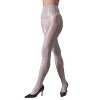 LECHERY Women's Lustrous Silky Shiny 40 Denier Semi-Opaque High-Waisted No Waistband Nylons Pantyhose Stockings (1 Pair) - 4 of 4