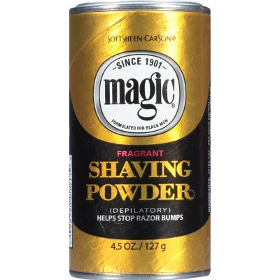 Magic Shaving Powder + Razorless Depilatory with Fragrance for Coarse Textured Beards - 4.5oz_1