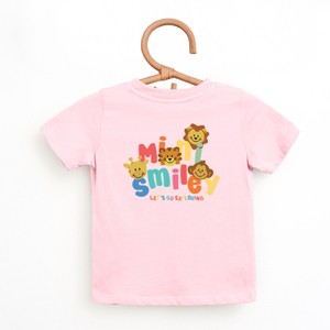 The Juniper Shop Mini Smiley Let's Go Exploring Front and Back Toddler Short Sleeve Tee - 1 of 4