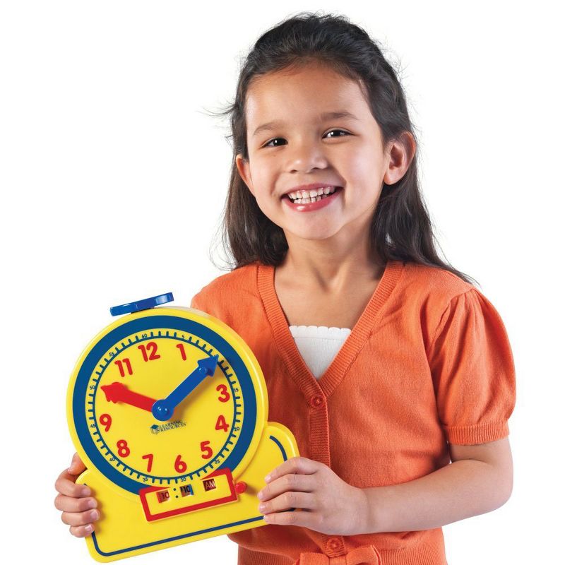 Learning Resouces Primary Time Teacher Junior 12-Hour Learning Clock, 4 of 6