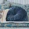 Kimpton Navy Round Pillow - Levtex Home - 2 of 3