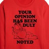 - Garfield - Your Opinion Has Been Duly Noted - image 2 of 3