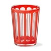 TAG Villa 22 oz Orange Acrylic Double Old Fashion DOF BPA-Free, Dishwasher Safe, Durable Drinkware Set of 6 - 2 of 2