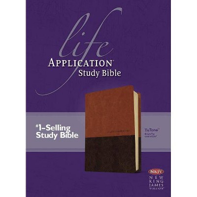  Life Application Study Bible-NKJV - (Leather Bound) 