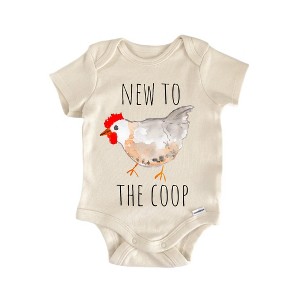 Chicken Farm Newborn Baby Onesie® Bodysuit GS1 - 1 of 4