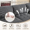 MOONMISS Modular 6- Seat  Sectional Sofa U Shaped Modular Couch with Reversible Chaise Modular Sofa Sectional Couch for Living Room - 3 of 4