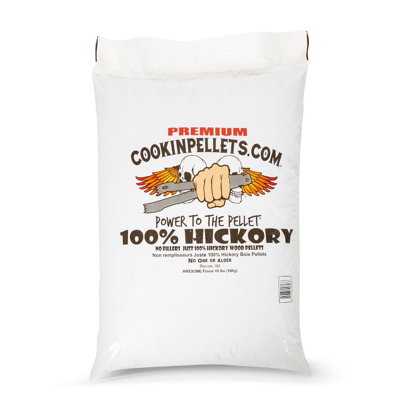 CookinPellets Premium Hickory Grill Smoker Smoking Wood Pellets Bundle w/ CookinPellets Apple Mash Hard Maple Smoker Smoking Wood Pellets, 40 Lb Bags, 2 of 7