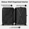 Famistar Luggage Sets 4 Piece Luggage Airline Approved, Lightweight Hardshell ABS Suitcases with Wheels, 7 Packing Cubes - 4 of 4
