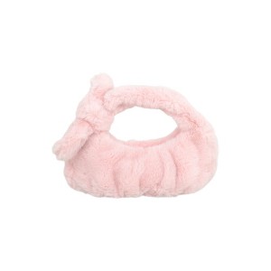 Anna-Kaci Women's Cute Soft Plush Bow Faux Fur Handbag Stylish Daily Shoulder Bag - 1 of 3